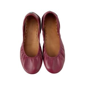 Burgundy Tieks Ballet Flats